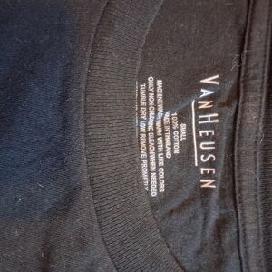 Van Heusen Black T-Shirt